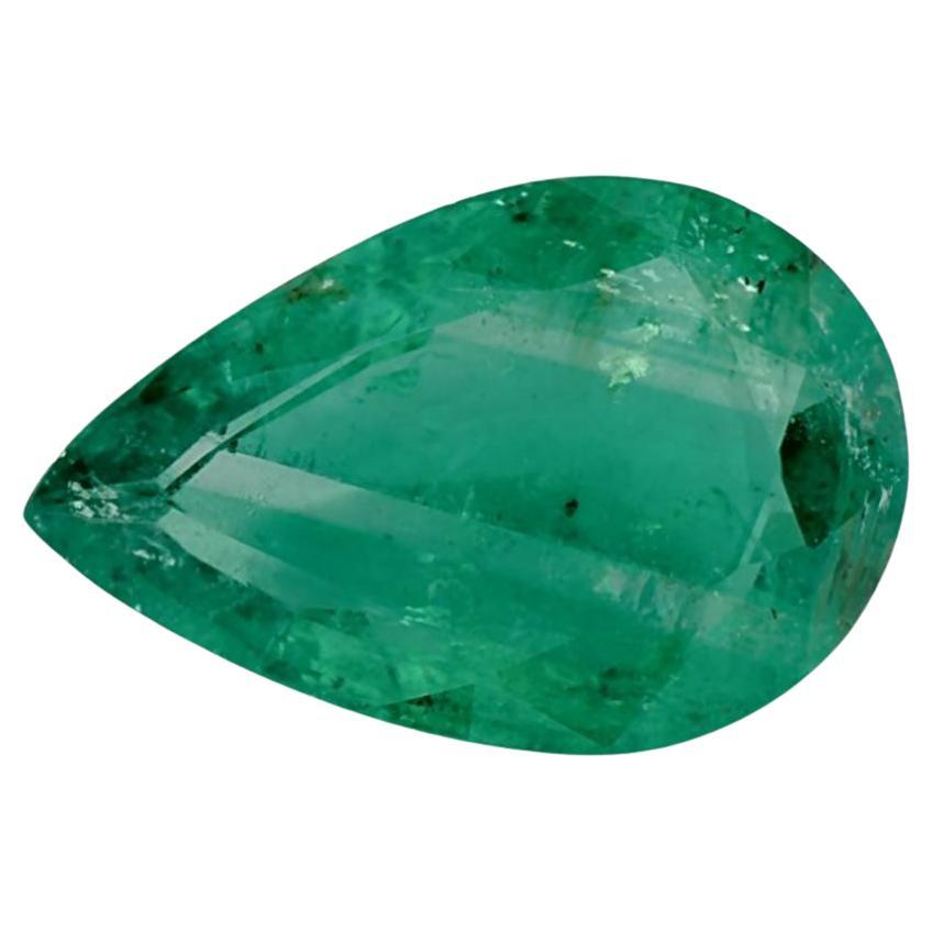 1.73 Ct Emerald Pear Loose Gemstone (pierre précieuse en vrac)
