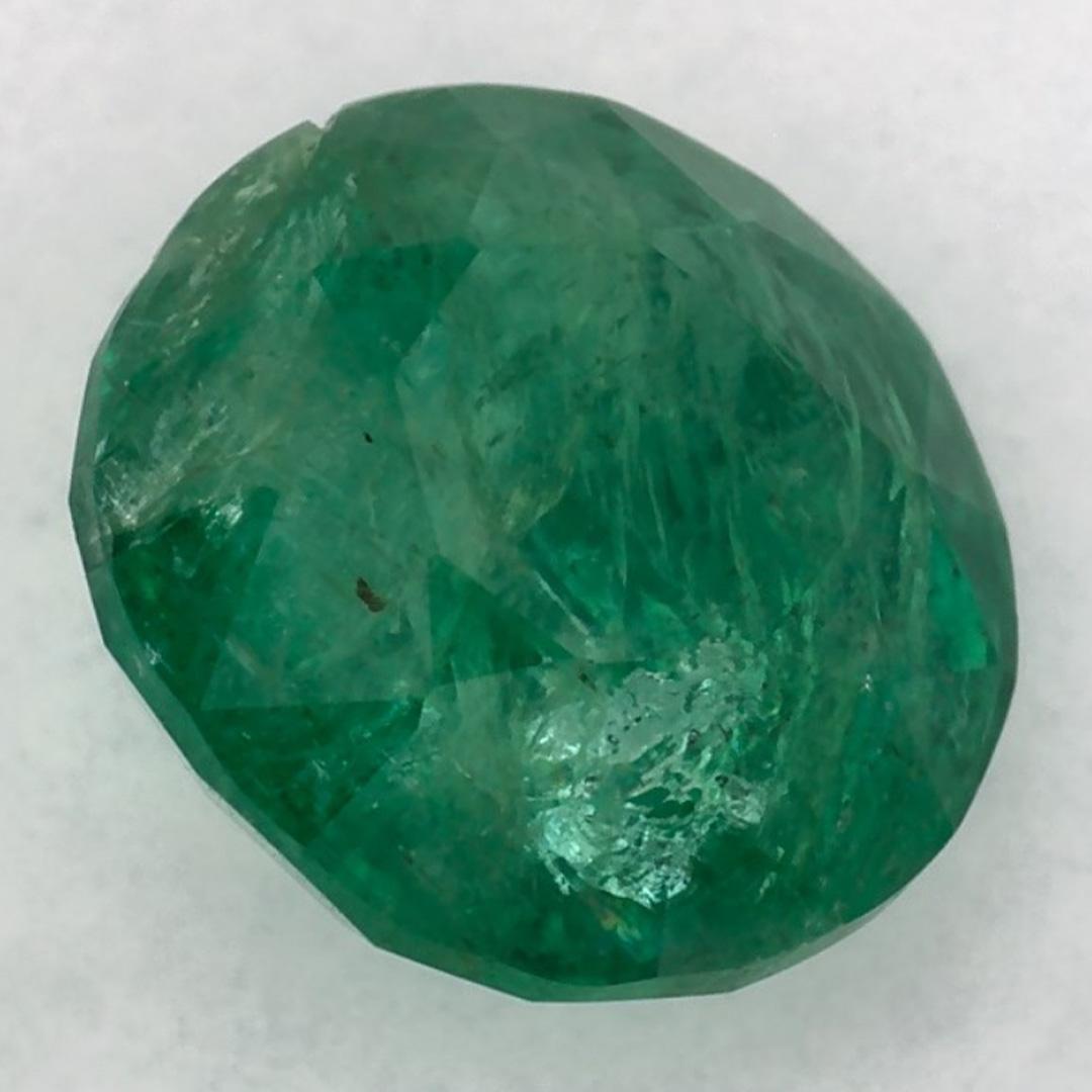 Round Cut 1.73 Ct Emerald Round Loose Gemstone For Sale