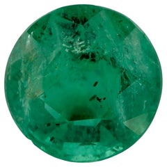 1.73 Ct Emerald Round Loose Gemstone