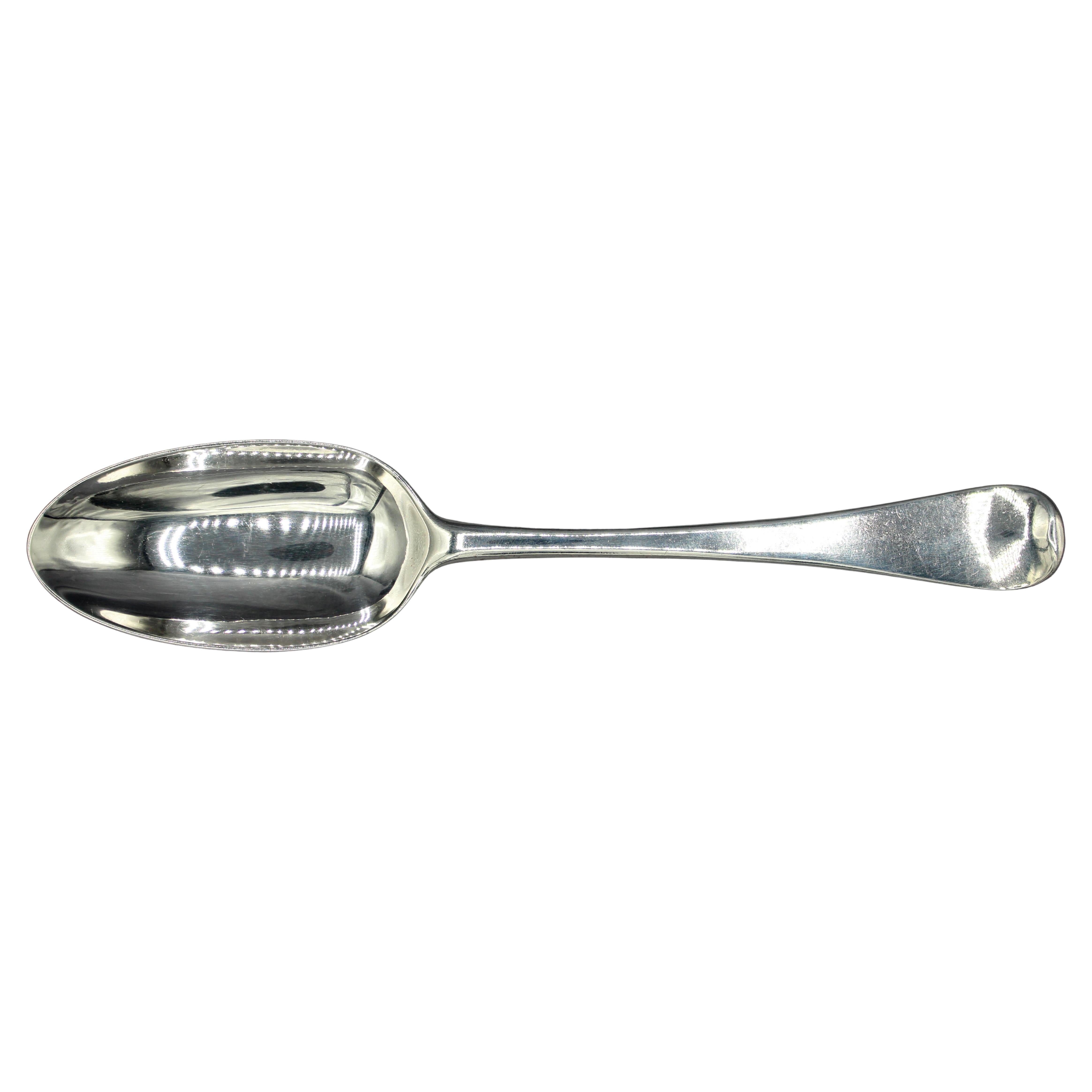 1737 Hanoverian Pattern Sterling Silver Tablespoon by Joseph Smith I