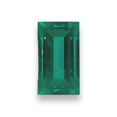 1.73ct Collectors Quality Rare Russia Emerald Gemstone Vivid Green No Oil GRS