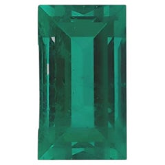 1.73ct Collectors Quality Rare Russia Emerald Gemstone Vivid Green No Oil GRS