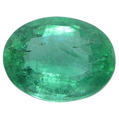 1.73ct Oval Green Emerald from Zambia