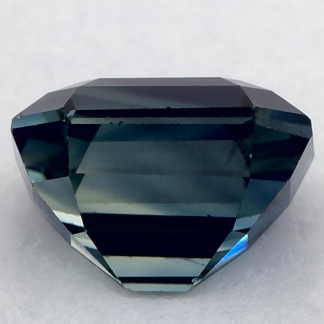 1.74 Ct Blue Sapphire Octagon Cut Loose Gemstone im Zustand „Neu“ im Angebot in Fort Lee, NJ