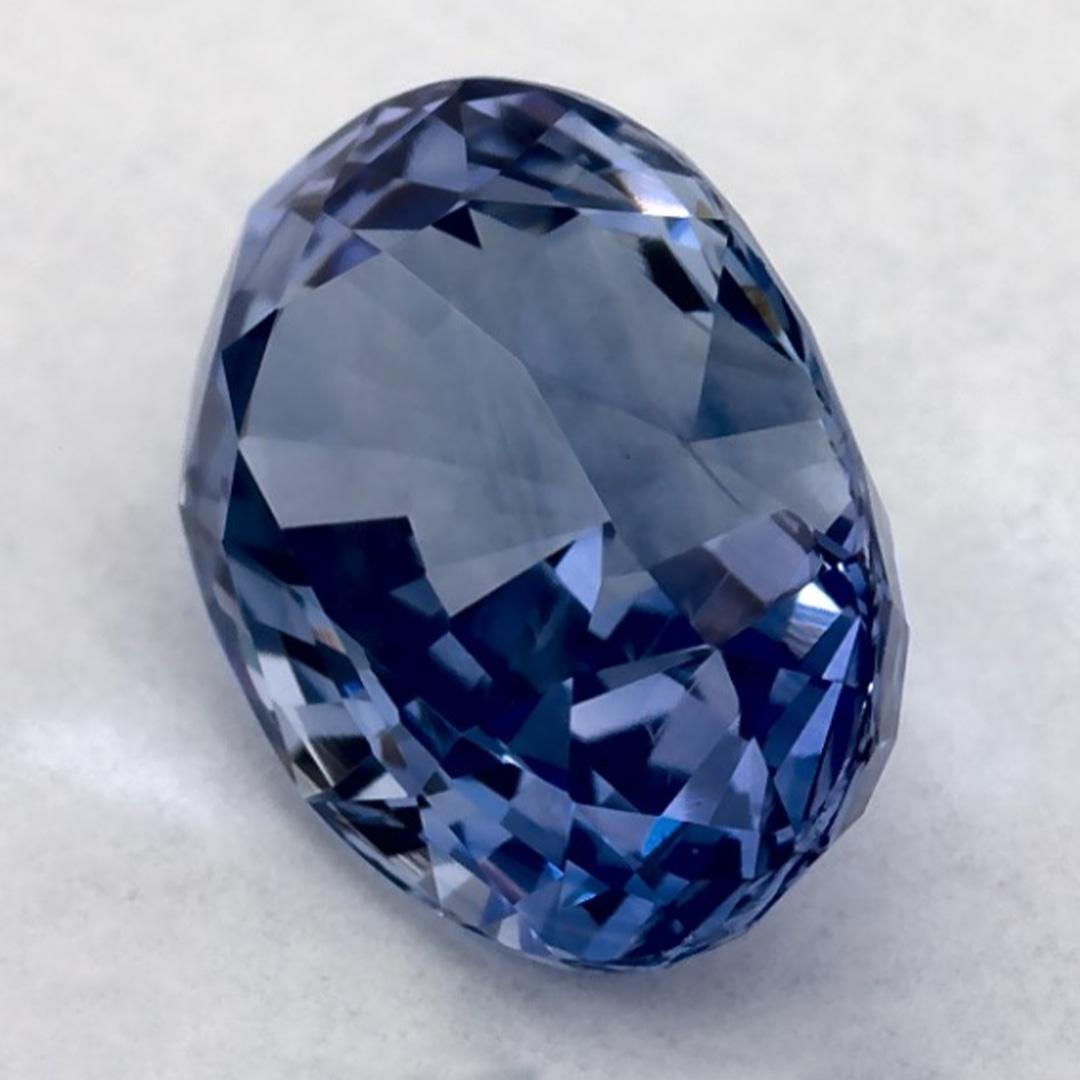 Oval Cut 1.74 Ct Blue Sapphire Oval Loose Gemstone For Sale