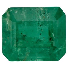 1.74 Ct Emerald Octagon Cut Loose Gemstone