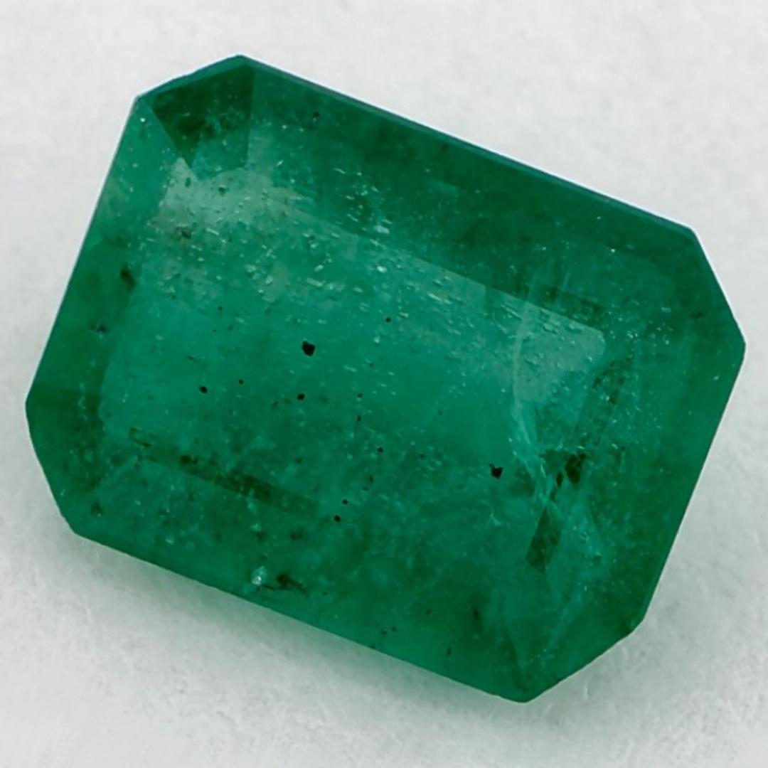 Ottagono 1.74 carati di smeraldo ottagonale sfuso in vendita