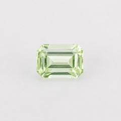 1.74 cts, Faceted yellowish green tourmaline