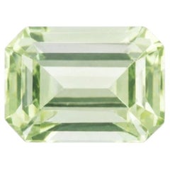 1.74 cts, Faceted yellowish green tourmaline