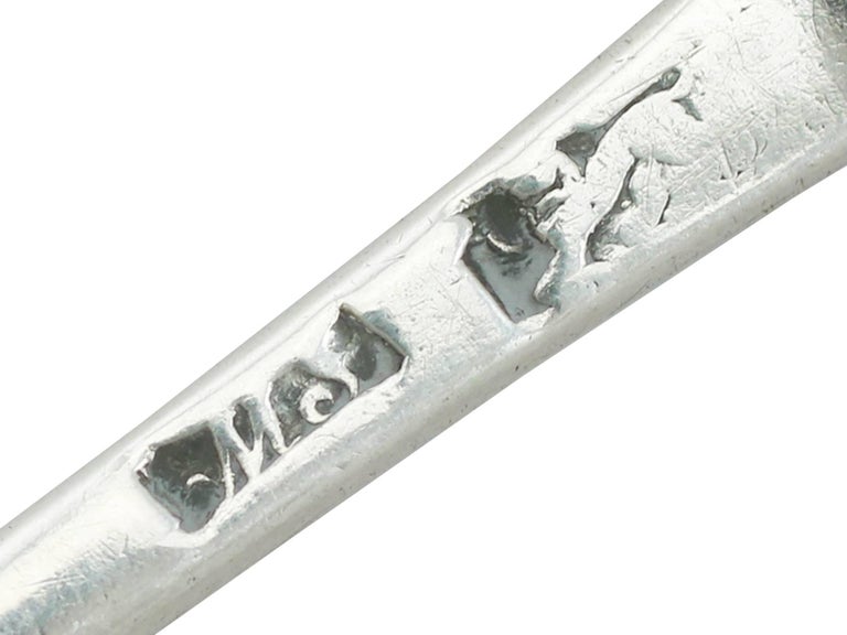 1740s Sterling Silver Mote Spoon For Sale at 1stDibs mote