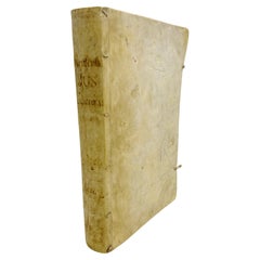 1743 Jus Canonicum Universum (Universal Canon Law) (2 volumes bound as 1). Bound