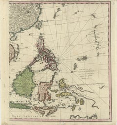 1748 Homann Heirs Double Map of the East Indies and Southeast Asia