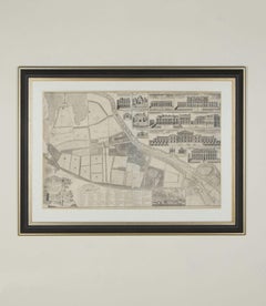 1748 Map of Richmond Upon Thames by John Roque