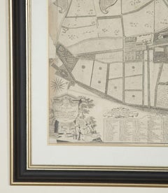 1748 Map of Richmond Upon Thames by John Roque