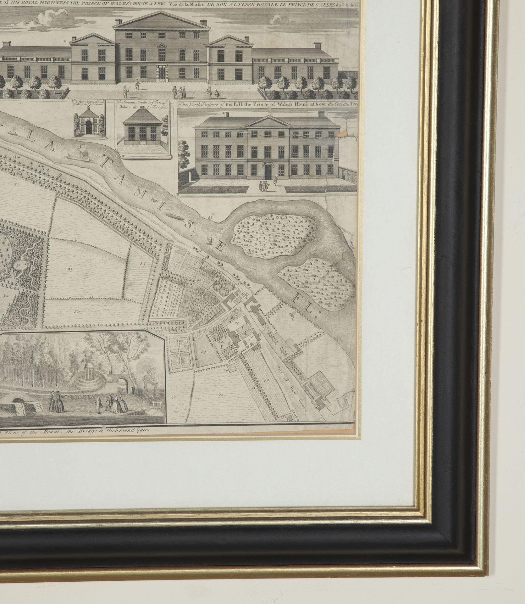 XVIII secolo 1748 Map of Richmond Upon Thames by John Roque in vendita