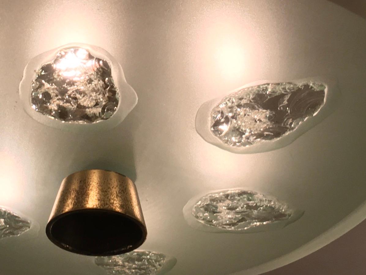 '1748' Model Ceiling Light by Max Ingrand and Dubé for Fontana Arte, Italy, 1957 For Sale 9