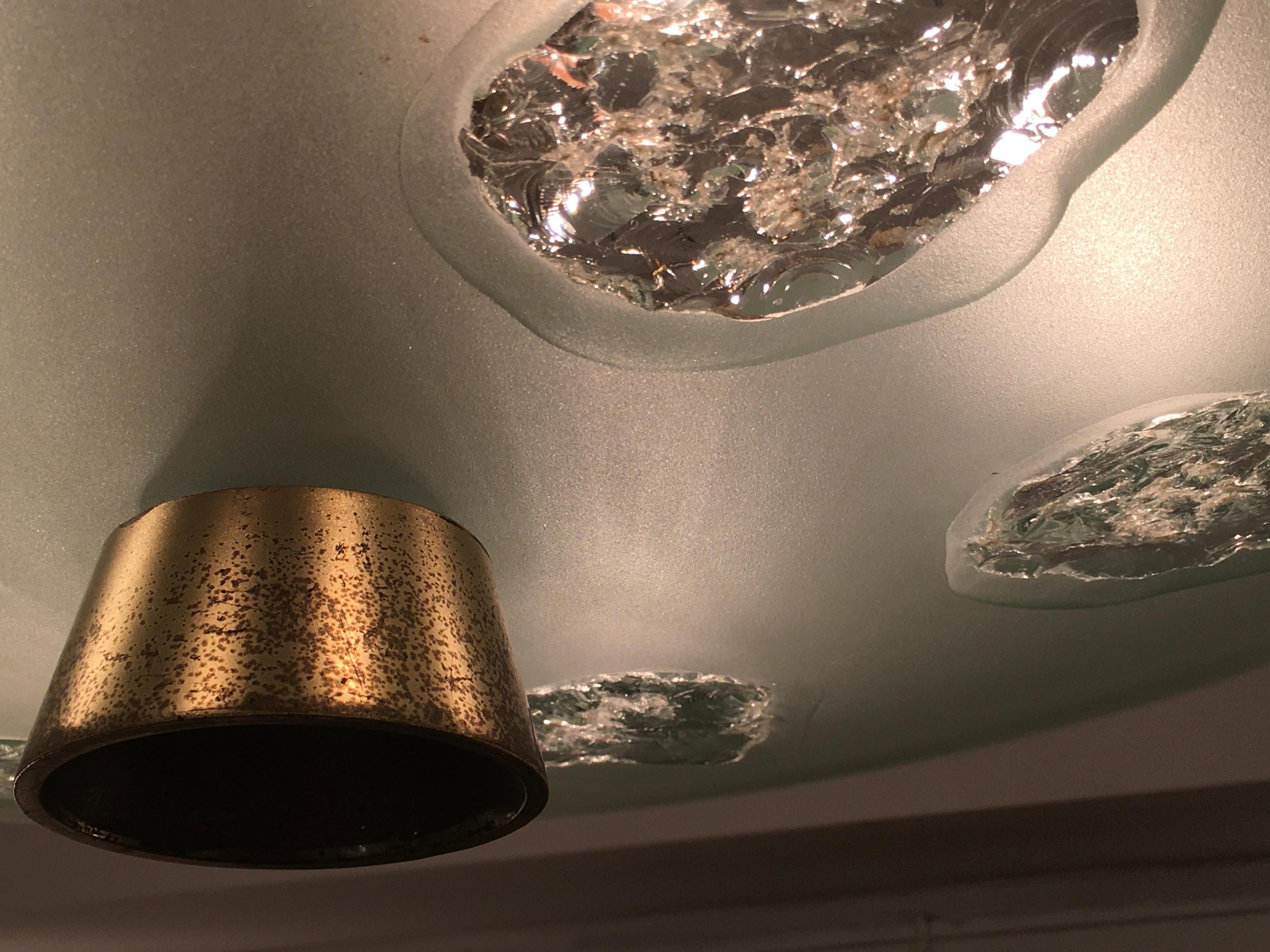 '1748' Model Ceiling Light by Max Ingrand and Dubé for Fontana Arte, Italy, 1957 2