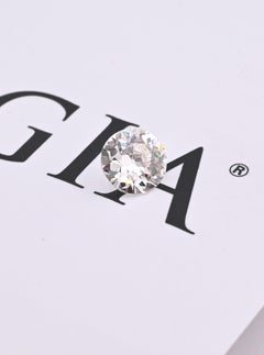 1.74ct Old European Cut Diamond  GIA Natural H VS1  Antique Loose Stone