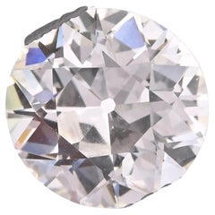 1.74ct Old European Cut Diamond  GIA Natural H VS1  Antique Loose Stone