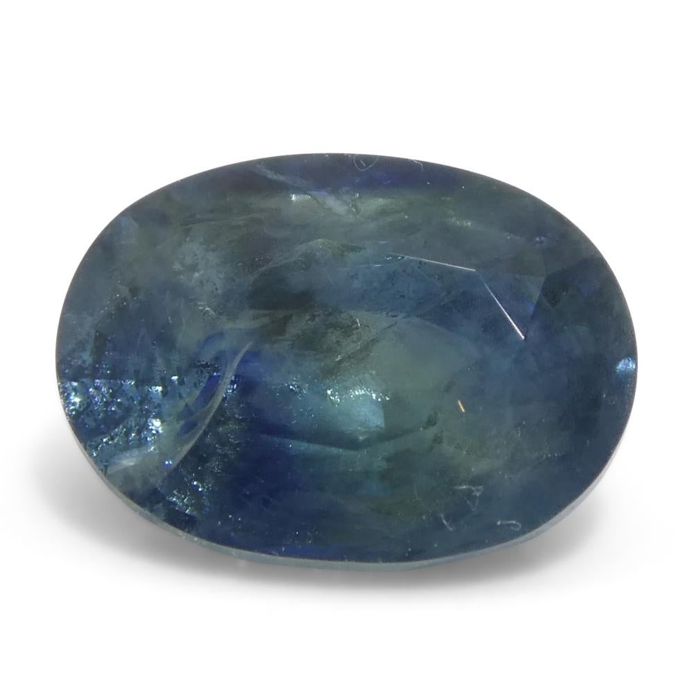 1,74ct Ovaler Blauer Saphir aus Ostafrika im Zustand „Neu“ im Angebot in Toronto, Ontario
