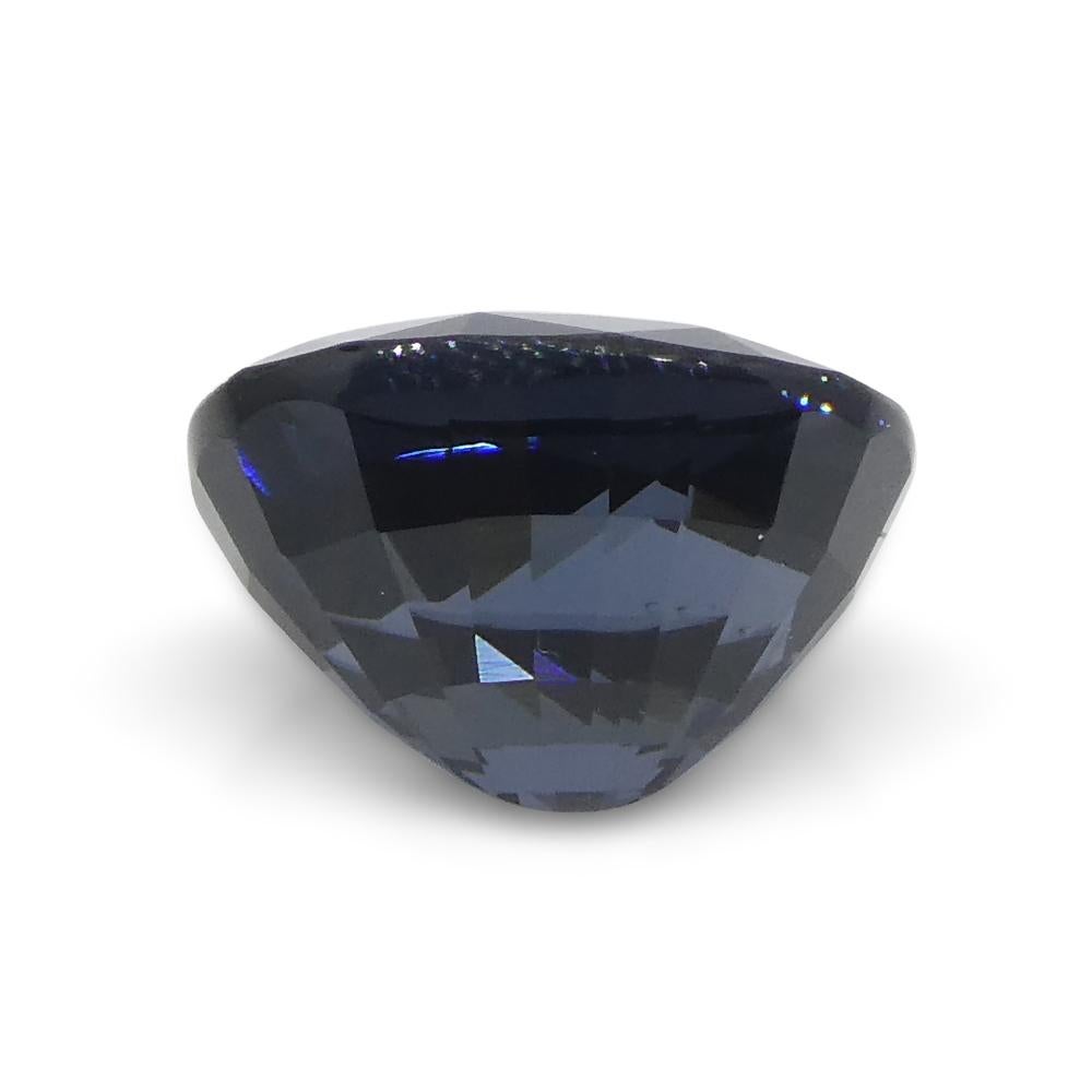1.74 Karat ovaler blauer Spinell aus Birma im Angebot 5