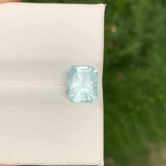 1,75 Karat Natürlicher loser heller Aquamarin Fancy-Schliff Afrikanischer Edelstein