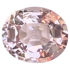1.75 Carat Natural Loose Light Pink Spinel Oval Shape Gemstone