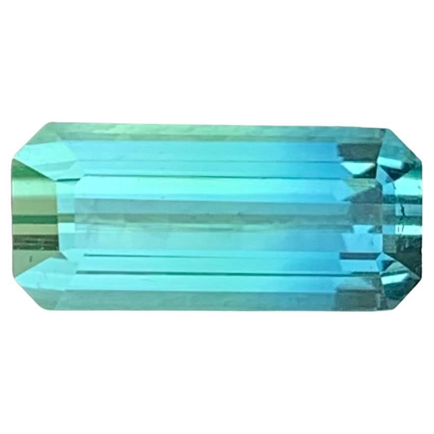 1.75 Quilates Gema Natural Suelta Turmalina Parti Forma Esmeralda