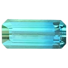 1.75 Quilates Gema Natural Suelta Turmalina Parti Forma Esmeralda