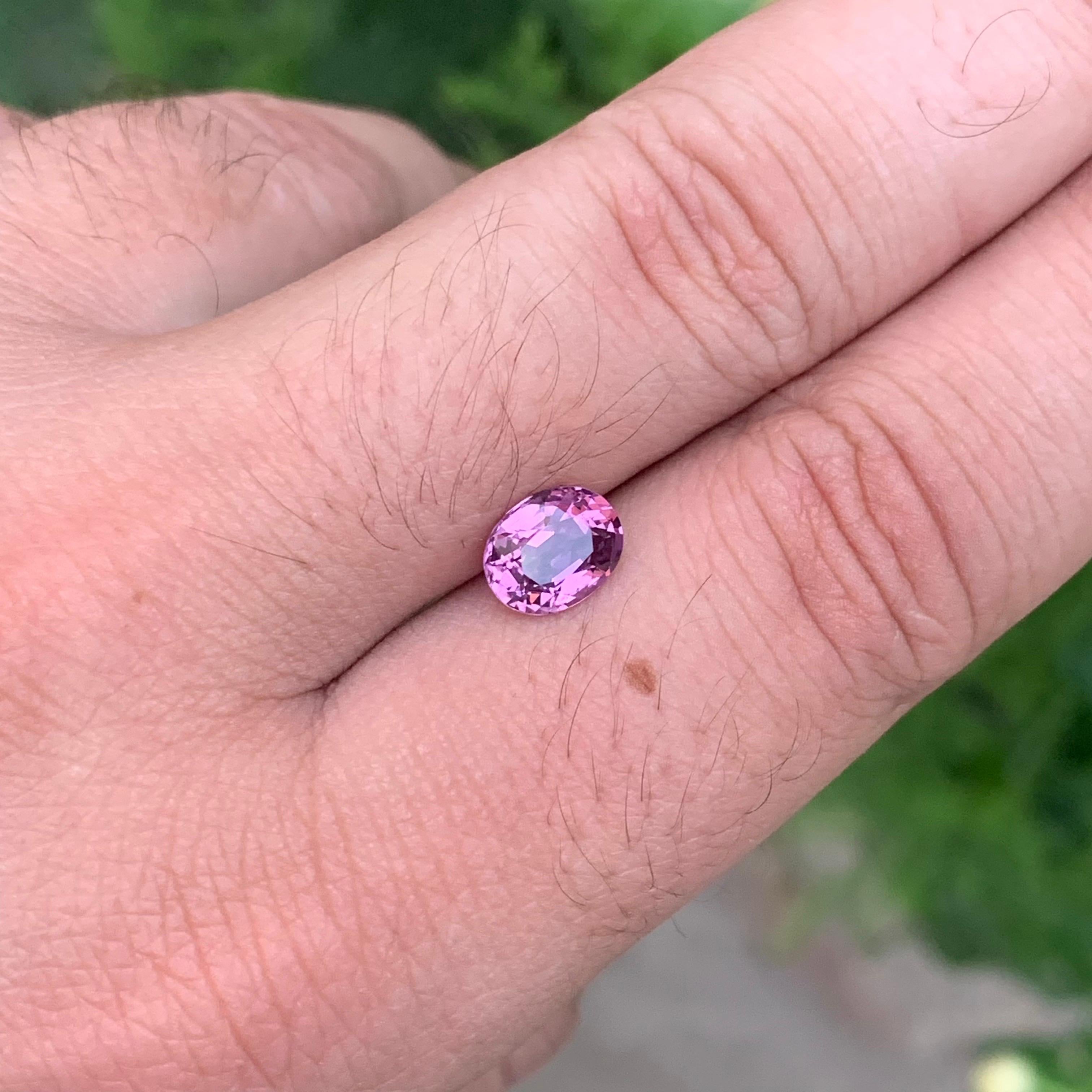 1,75 Karat Natürlicher loser rosa Spinell aus Tansanias Mine Afrika im Angebot 5