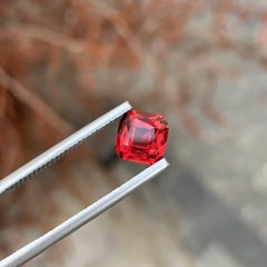 1.75 Carat Natural Loose Pomegranate Seed Colour Rhodolite Garnet Gemstone