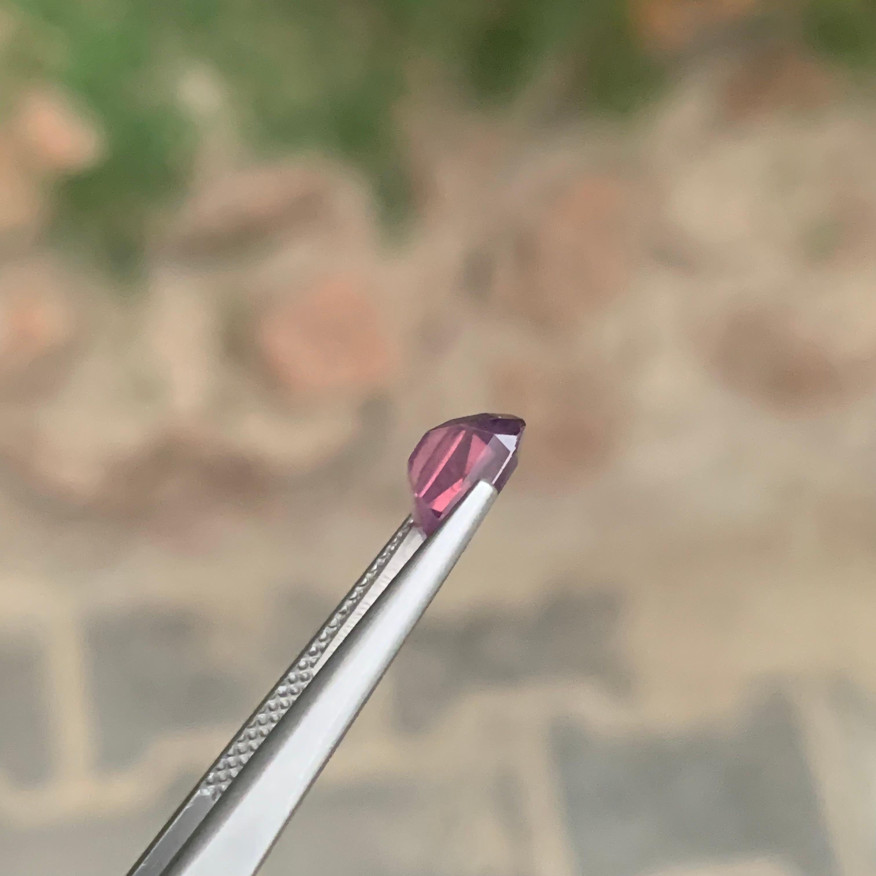 Faceted Purplish Pink Spinel

Weight : 1.75 Carat
Dimension : 7.7 x 5.9 x 4.4 Mm
Colour : Purplish Pink
Treatment: Non
Origin: Tanzania
Shape : Cushion 
Certificate: On Demand

Spinel is a captivating gemstone prized for its brilliant colors and