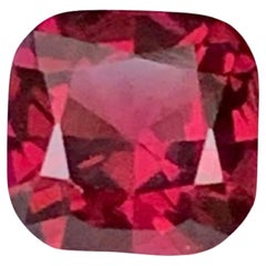 1,75 carati di granato rosso sfuso Nature Fancy Cushion Cut Gemma africana