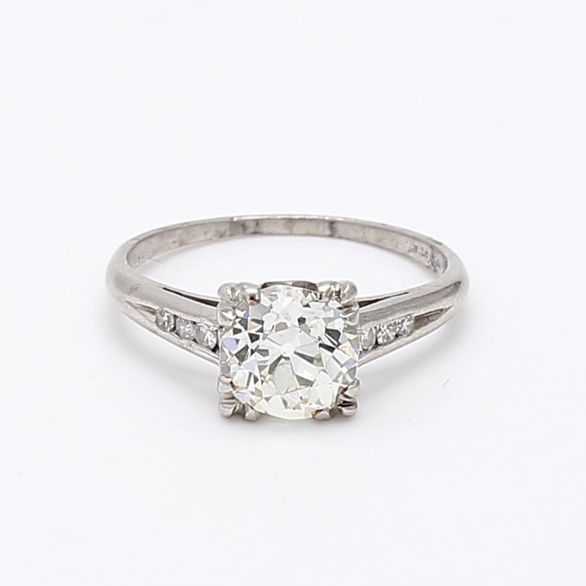Title:
1.75 Carat Old European Cut K VS2 Diamond Platinum Engagement Ring
Style:
Engagement
Metal:
Platinum
Gemstone 1:
1.75 Carat Diamond
Number of Stones:
1
Color:
K
Clarity:
VS2
Shape:
Old European Cut
GIA:
DIAM OE K VS2 (GIA)
