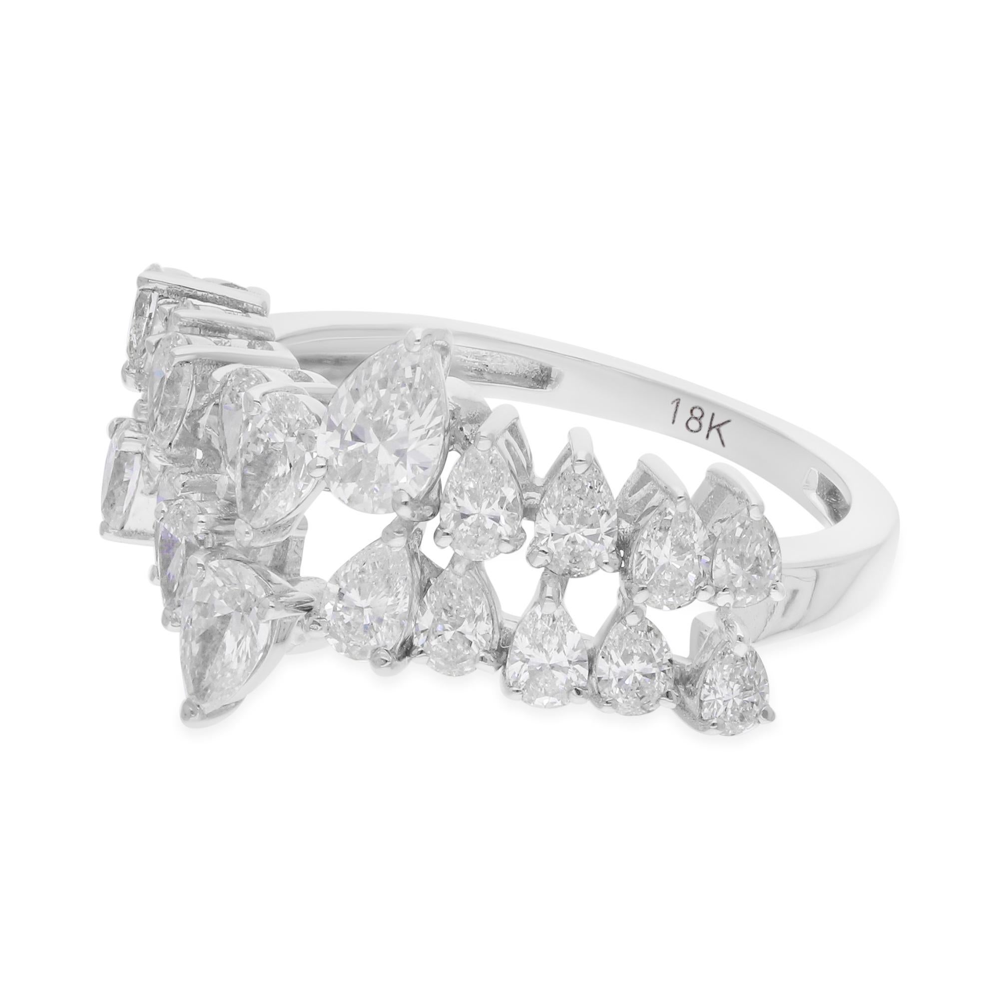 Coulée dans de l'or 18 carats, cette bague exquise est sertie de 1,75 carats de diamants étincelants.

Suivez la vitrine de Spectrum Jewels pour découvrir la dernière collection et les pièces exclusives. Spectrum Jewels est fièrement classé parmi
