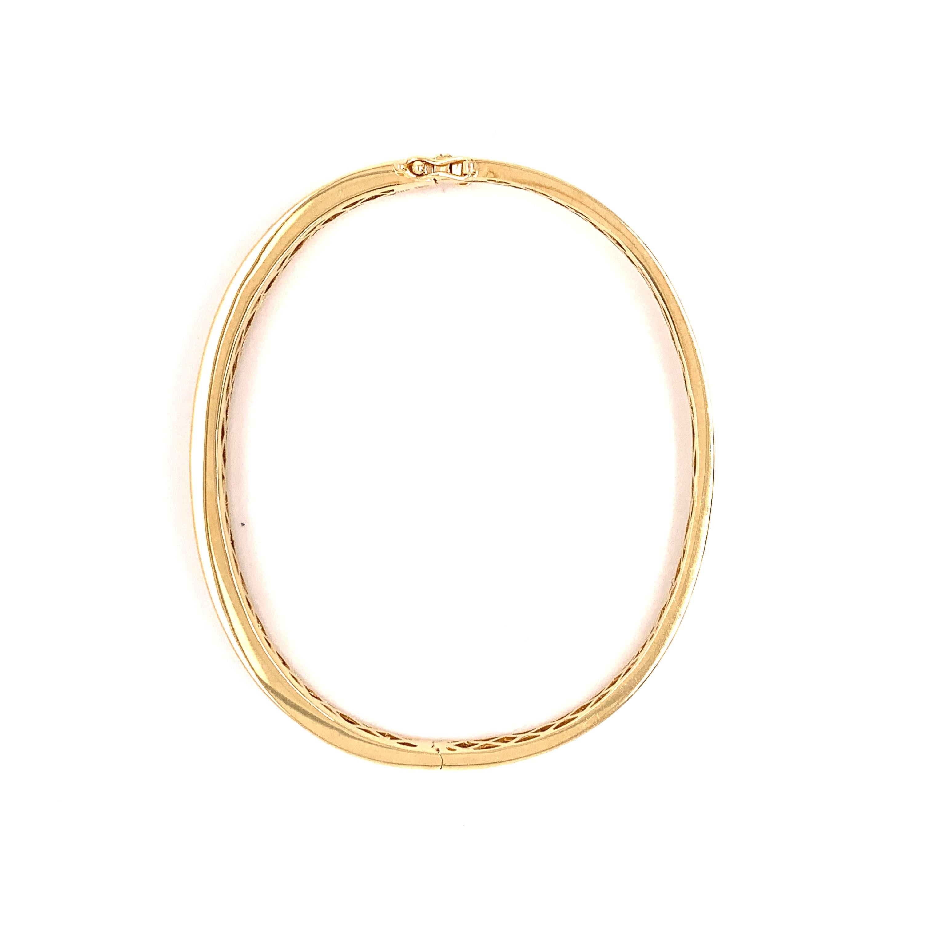 Bracelet jonc avec diamants de 1,75 carat Neuf - En vente à Richmond, BC