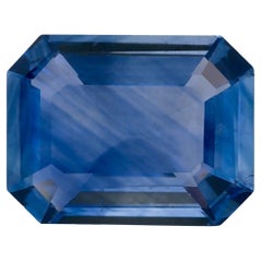 1.75 carati di zaffiro blu ottagonale sfuso