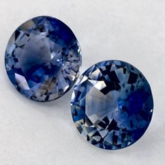1.75 Ct Blue Sapphire Round Loose Gemstone