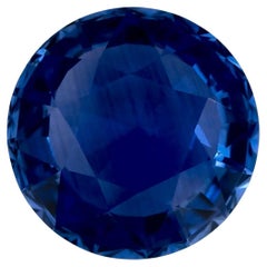 1.75 Ct Blue Sapphire Round Loose Gemstone
