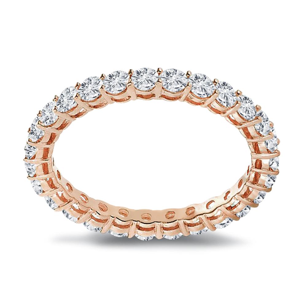 For Sale:  1.75 Ct. Tw. Shared Prong Round Cut Natural Diamond Eternity Band 2