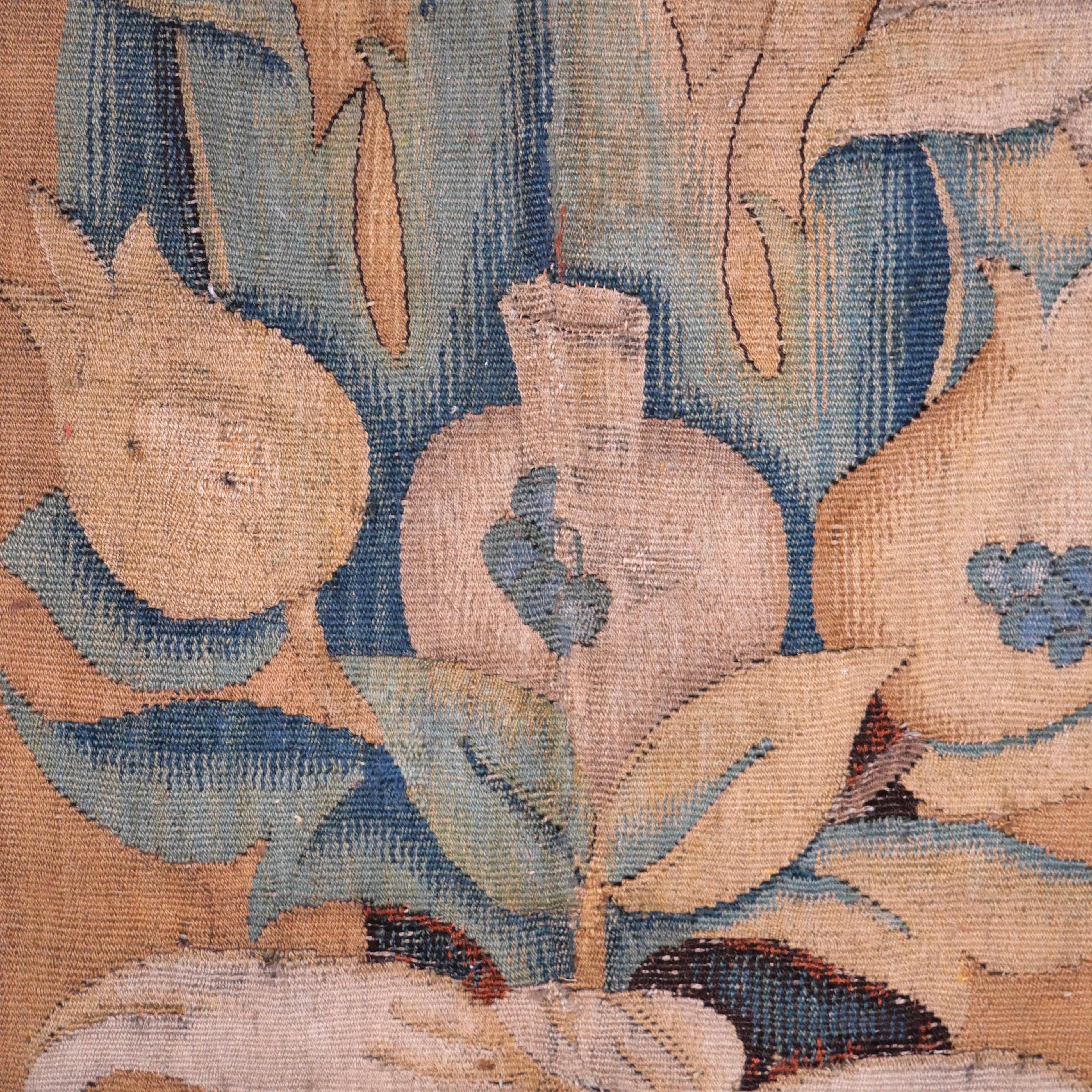Flämischer Wandteppich Feuilles d'Aristoloche von 1750 im Angebot 2