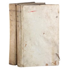 1752 Fontanella “Tractatus de Pactis Nuptialibus”, 2-Volume Folio Set, Original