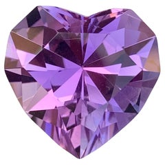 17,55 quilates de amatista natural suelta en forma de corazón