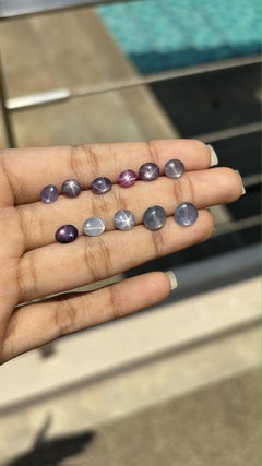 17.55 Carat Star Sapphires Lot