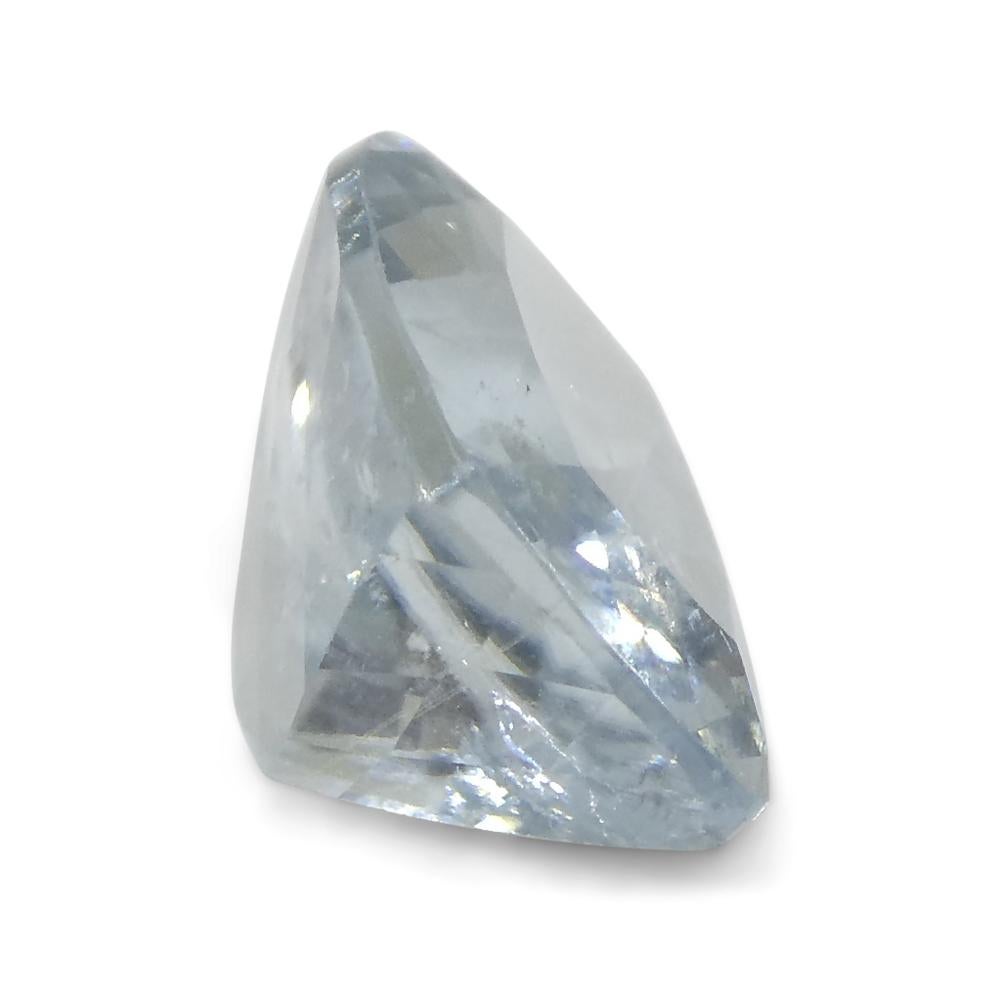 1.75 Carat Cushion Blue Paraiba Tourmaline GIA Certified Mozambique For Sale 10