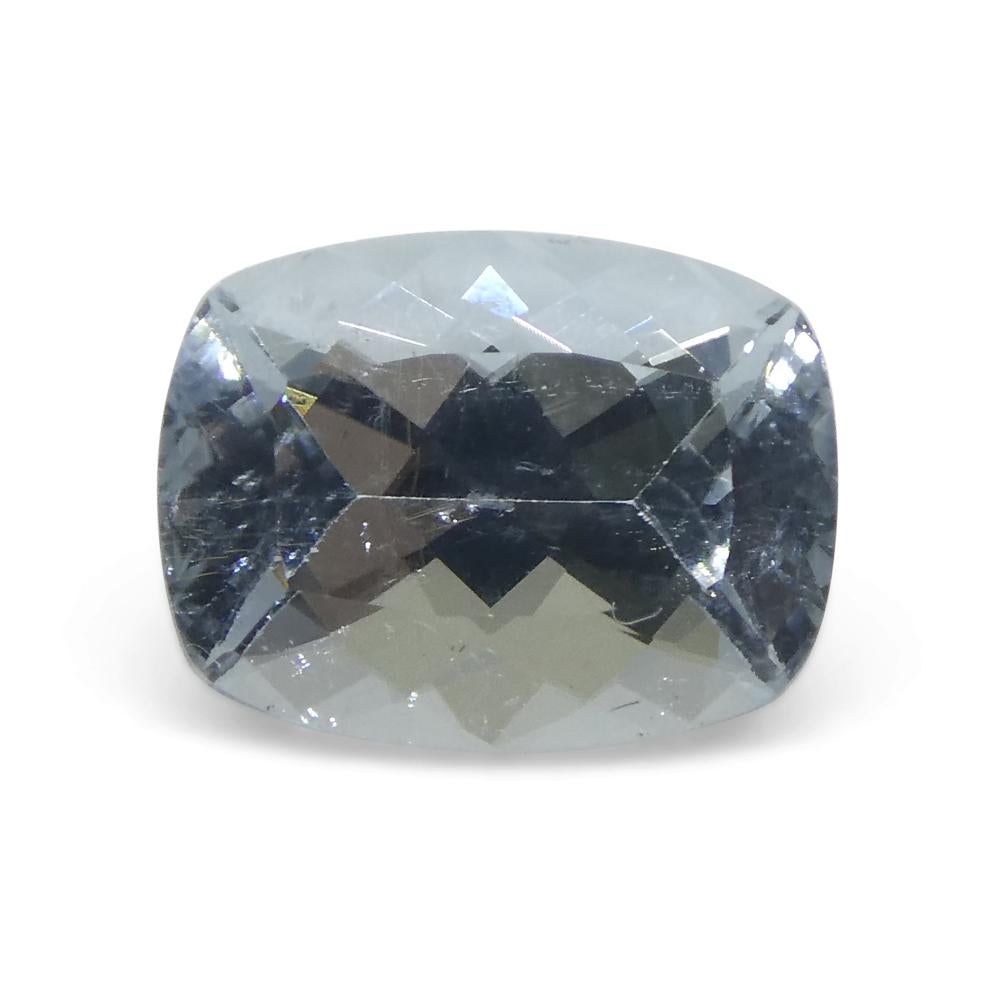 1,75 Karat Blauer Paraiba-Turmalin im Kissenschliff, GIA-zertifiziert Mozambique 15