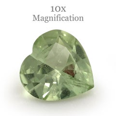 1.75ct Heart Green Merelani Mint Tsavorite Garnet from Tanzania