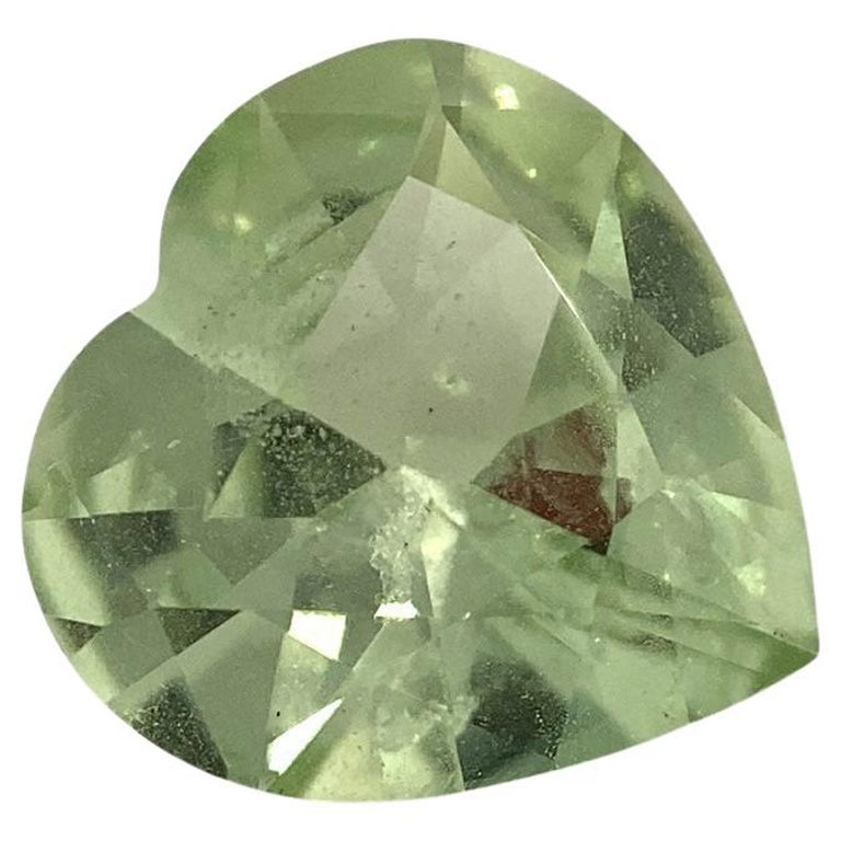 Pierre Précieuse Tsavorite (Grenat Vert) Naturelle - 1,82 Carats Ovale 7,4x6,2 Mm - Tanzanie - Neuf Avec Étiquette