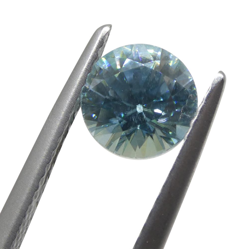 dark blue zircon