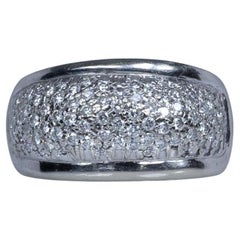 1.75ctw Diamond Pave Band 14K White Gold